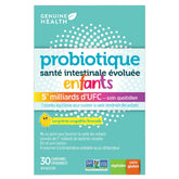 Genuine health probiotique santé intestinale évoluée enfants 30 comprimés croquables - La Boite à Grains